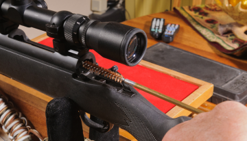 California man witnesses rifle growing in the soil