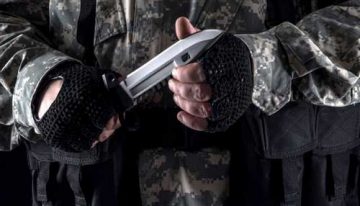 Soldier kills testicle chomping terrorist with “Last Resort” weapon