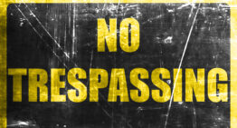 Jumped and beaten by gun toting trespassers