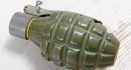 Child soldier dives on TWO grenades and lives