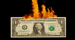 Vietnam vet burns dollar bills to stay alive
