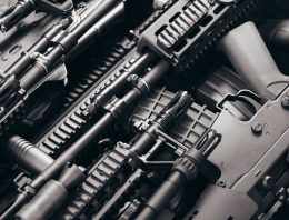 “Clubbing” an intruder with an AR-15