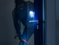 12-Year-old girl surprises home invader with a lead salad